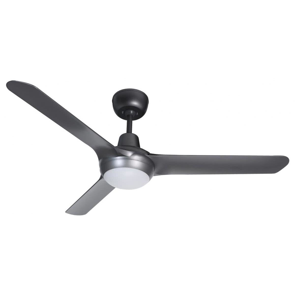 Spyda 50" Abs 3 Blade Ceiling Fan With 20w LED Tri Colour Light