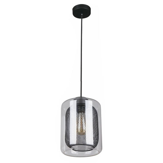 Tono Mesh Internal & Clear Glass Pendant Light