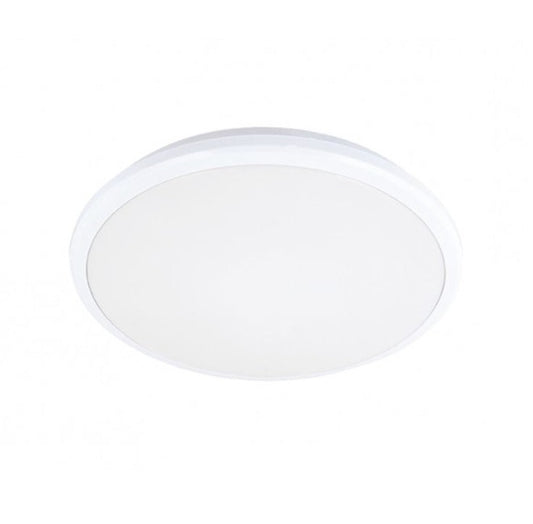 Tora LED Round Oyster Light Step Dimmable Tri Cct