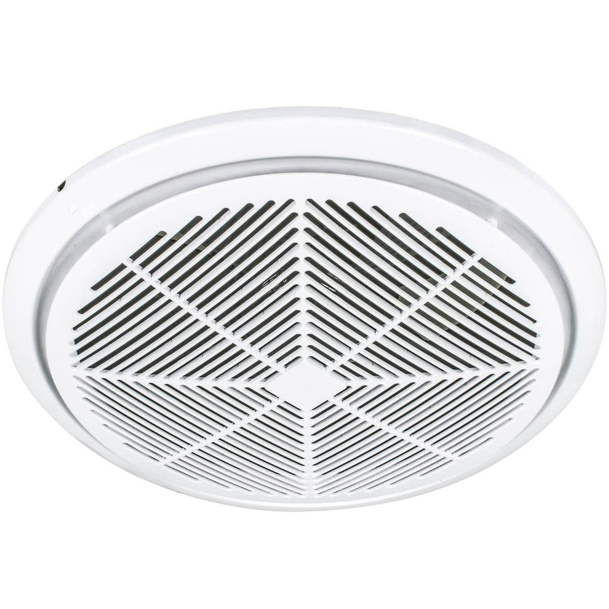 Whisper Large White Round Exhaust Fan