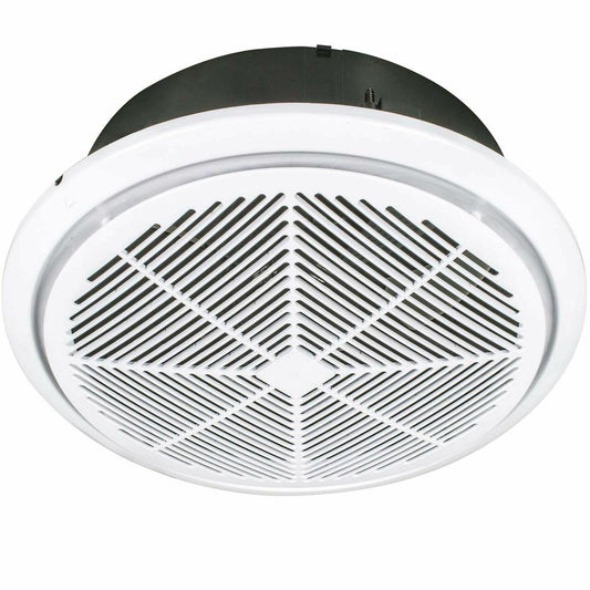Whisper Large White Round Exhaust Fan