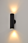 Round Up/Down Wall Pillar Light