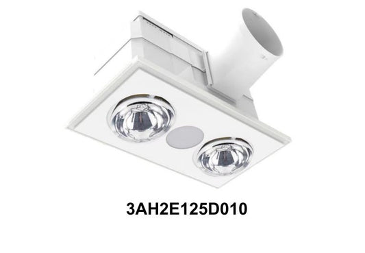 ALTAIR 6 Two Heat Bathroom Heater WITH 10W DOWNLIGHT 4000K
