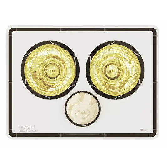 Tastic Vivid 3 in 1 - Bathroom Heater, Exhaust Fan & Light