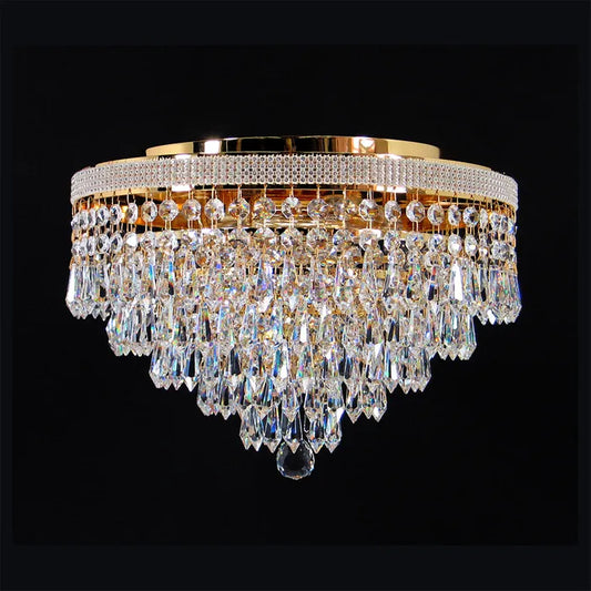 C-8080 Close To Ceiling CCT Crystal Chandelier
