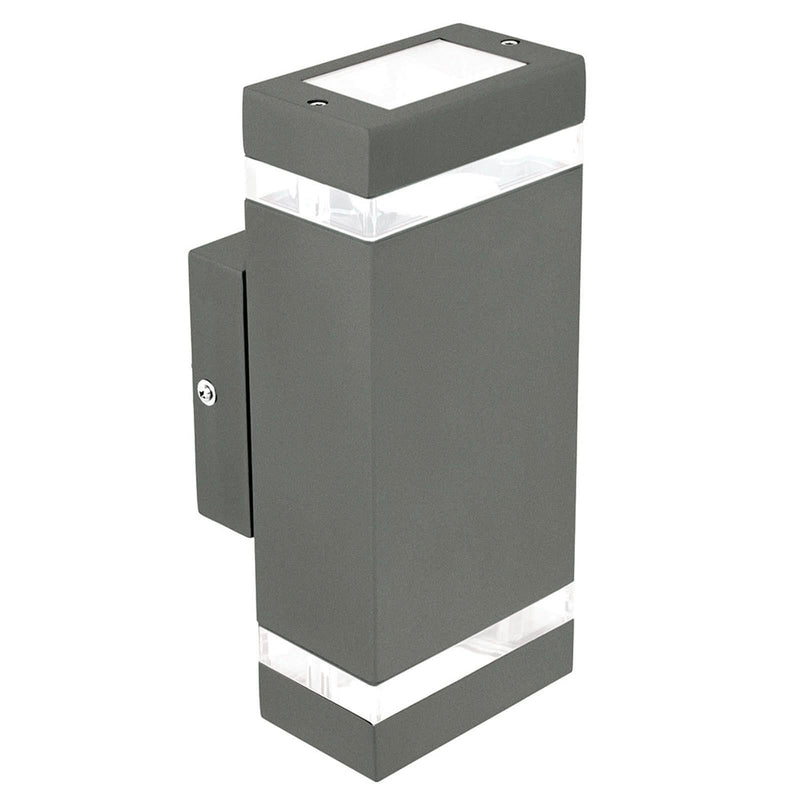 Brilliant Stainless-Steel Entasis Exterior Wall Light Exterior Wall Light