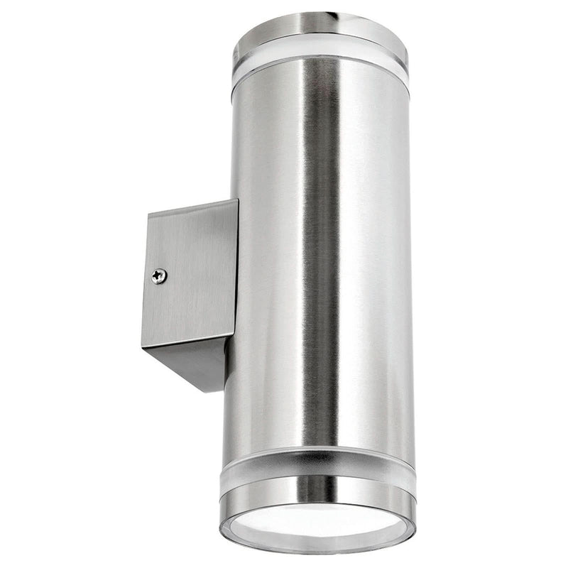 Brilliant Stainless-Steel Leto Energy Saving Wall Light