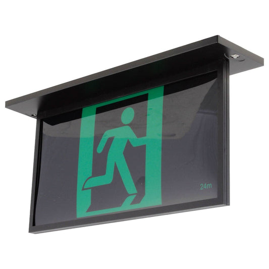 Brilliant Blade Recessed 2W LED Emergency Exit Sign