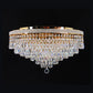 C-8080 Close To Ceiling CCT Crystal Chandelier