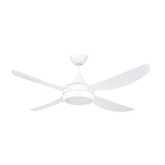 Brilliant Antique White Vector 52" AC Ceiling Fan with Ezy-Fit ABS Blades