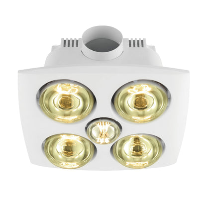 Vesuvius Heat Fan LED Light Combo