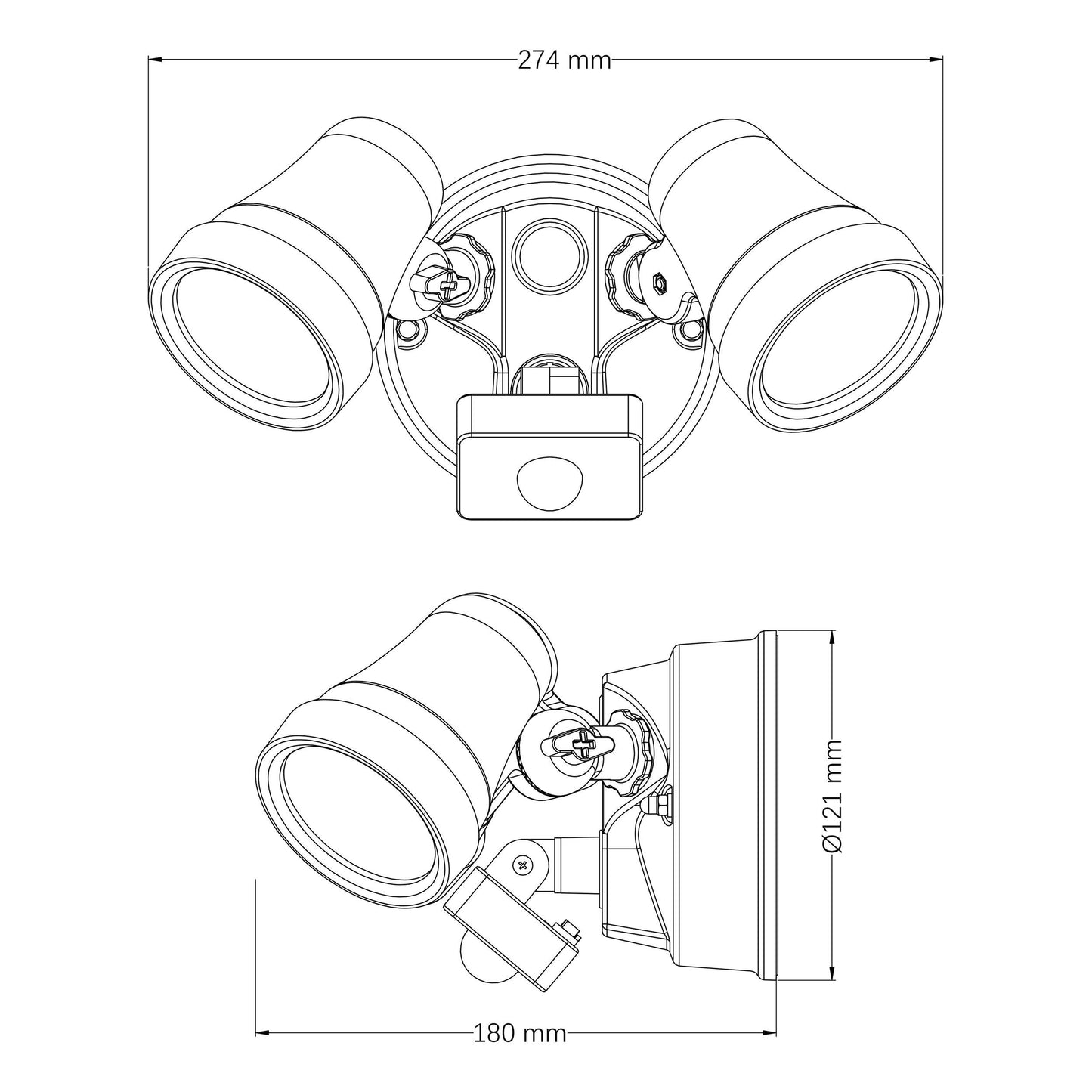 Chopper 2 Spot Light with Sensor