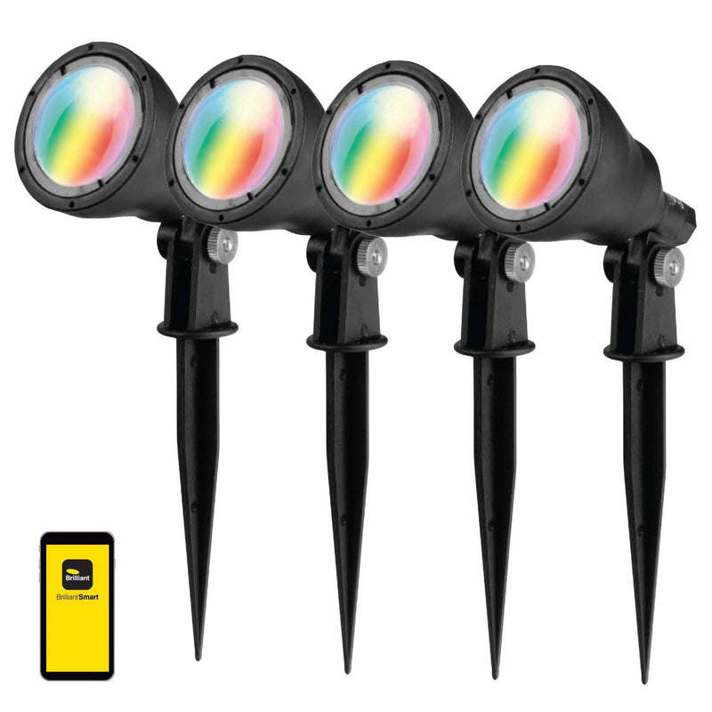 Brilliant Botanic Smart Wi-Fi RGB Garden Light Kit