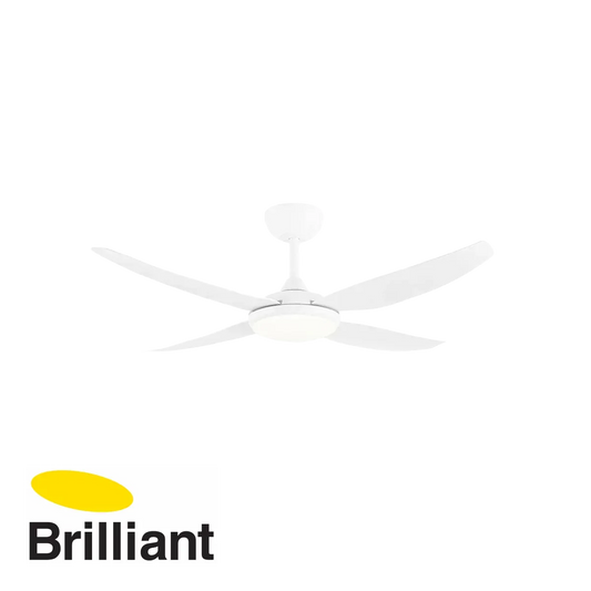 Amari 52" Ceiling Fan With 24w LED Light & Remote