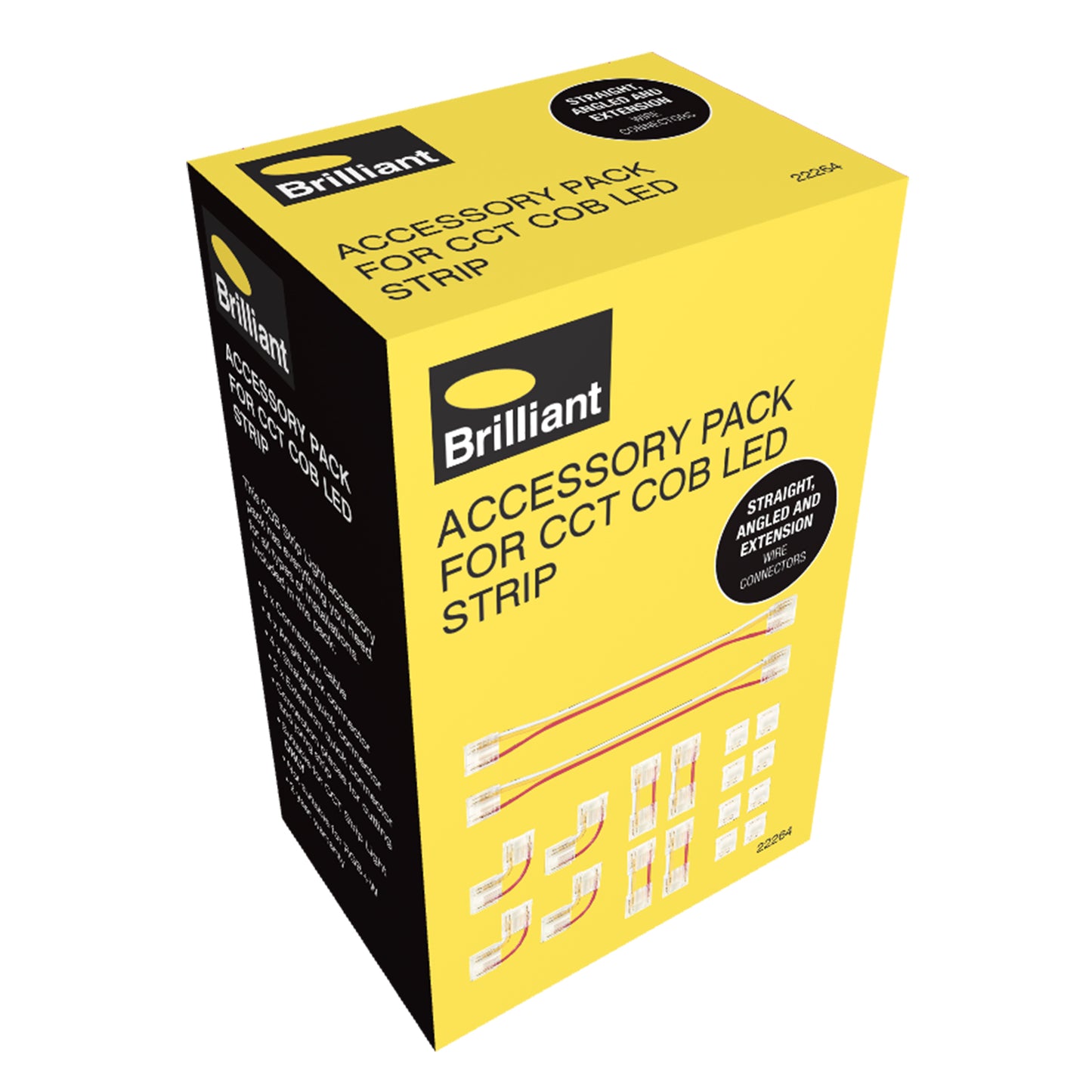 COB RGB+W Led Strip Accessory Pack