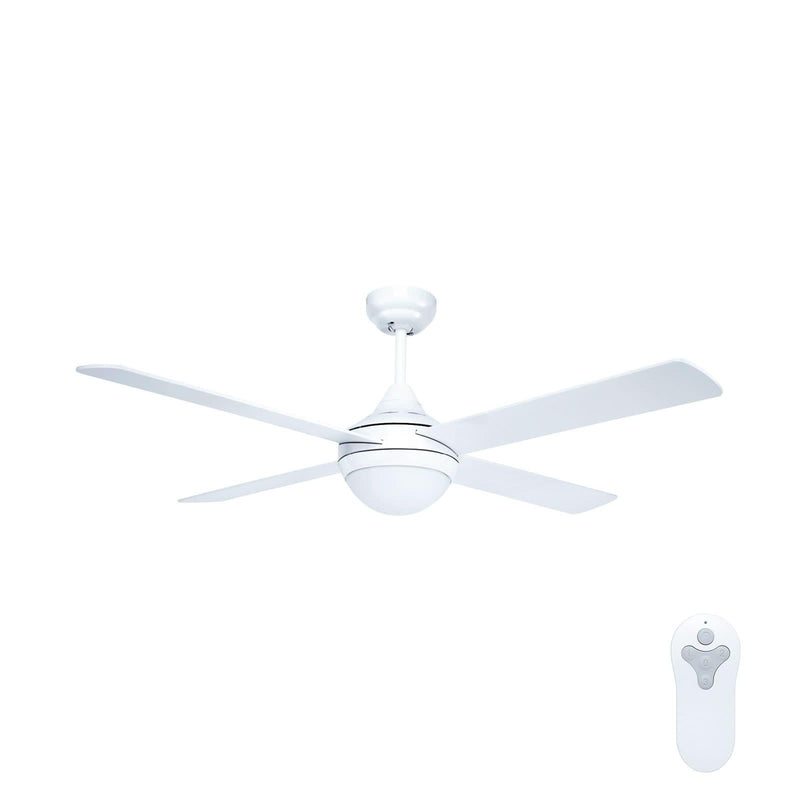 Brilliant Tempo Plus AC 4-Blade Ceiling Fan with Light and Remote