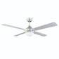 Tempo Plus 52" Ceiling Fan With 2XE27 Light