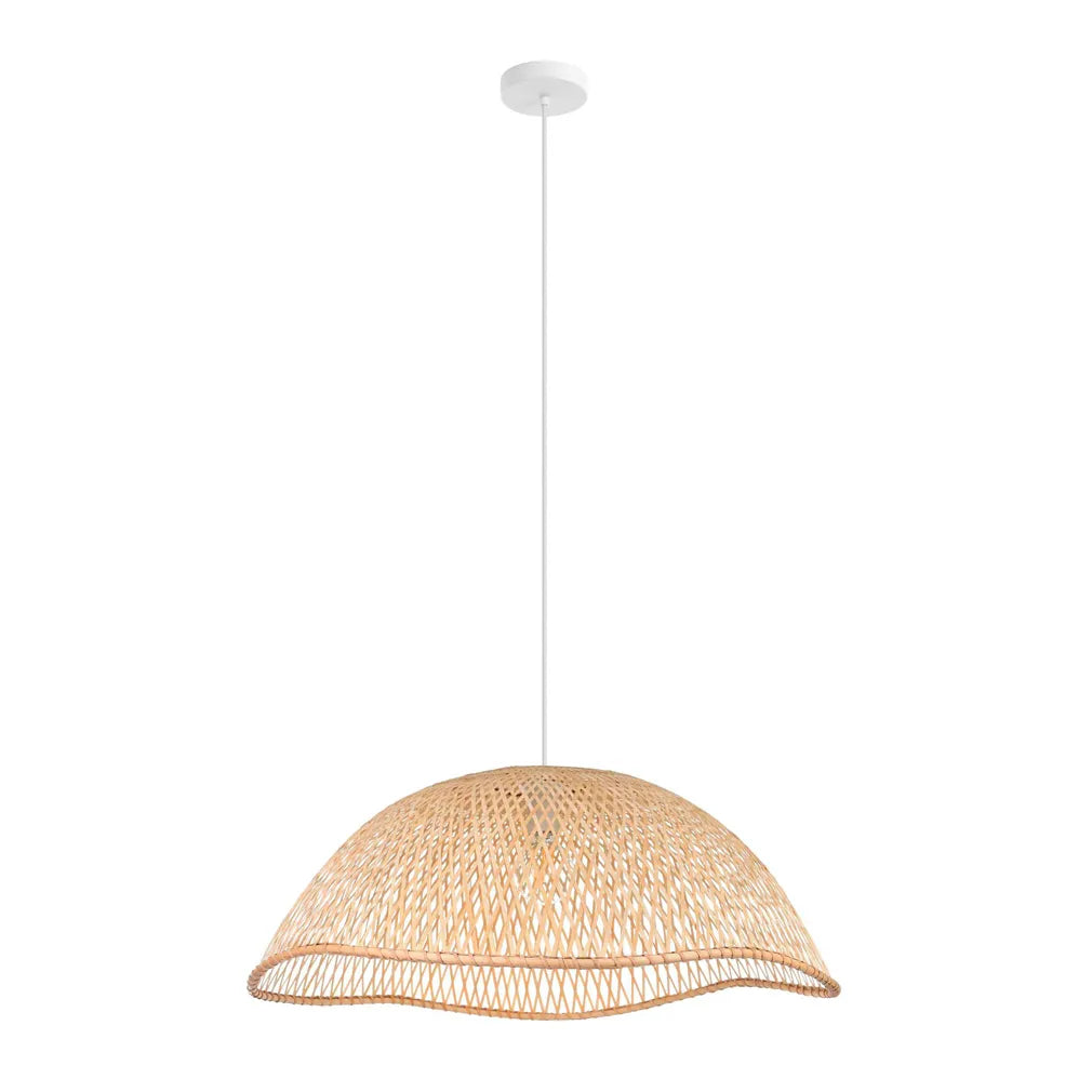 Sambucona Cane Boho Pendant Light