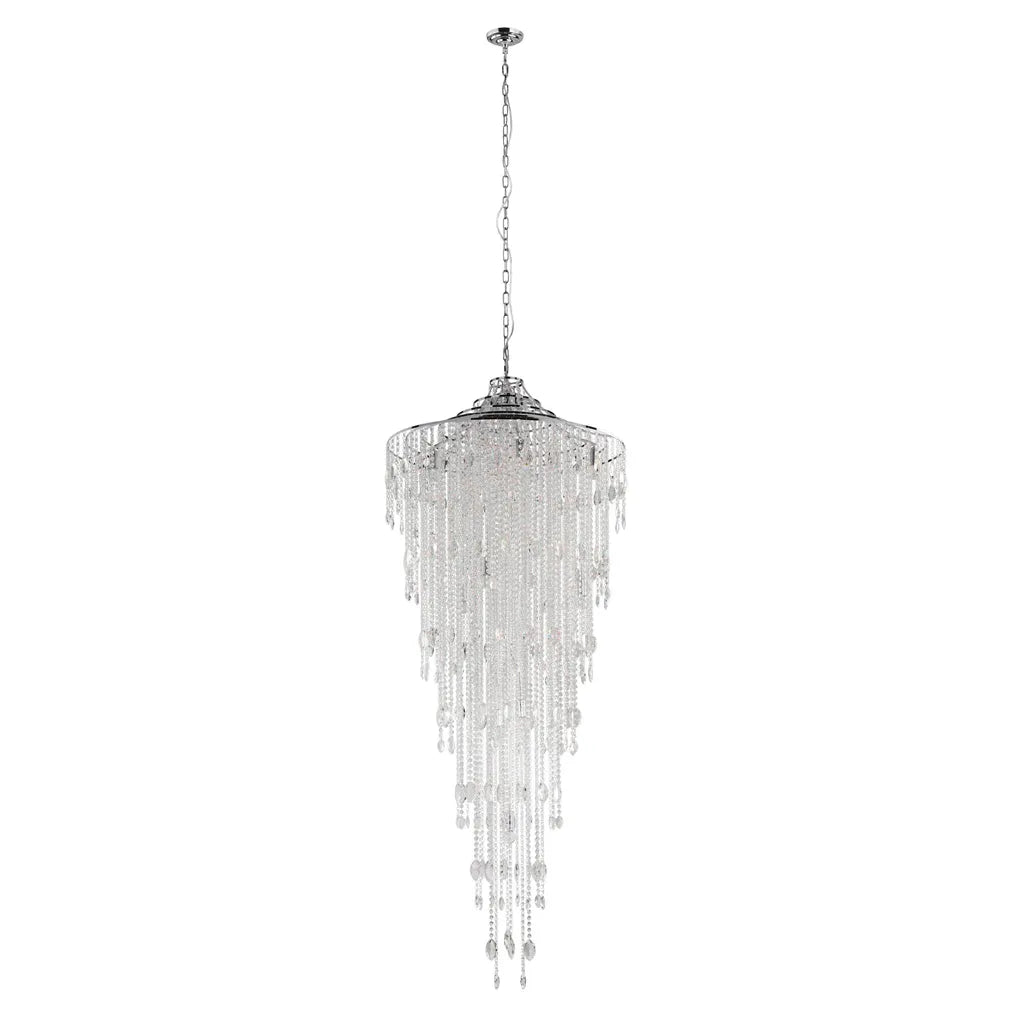 Beires Chrome & Crystal Chandeliers