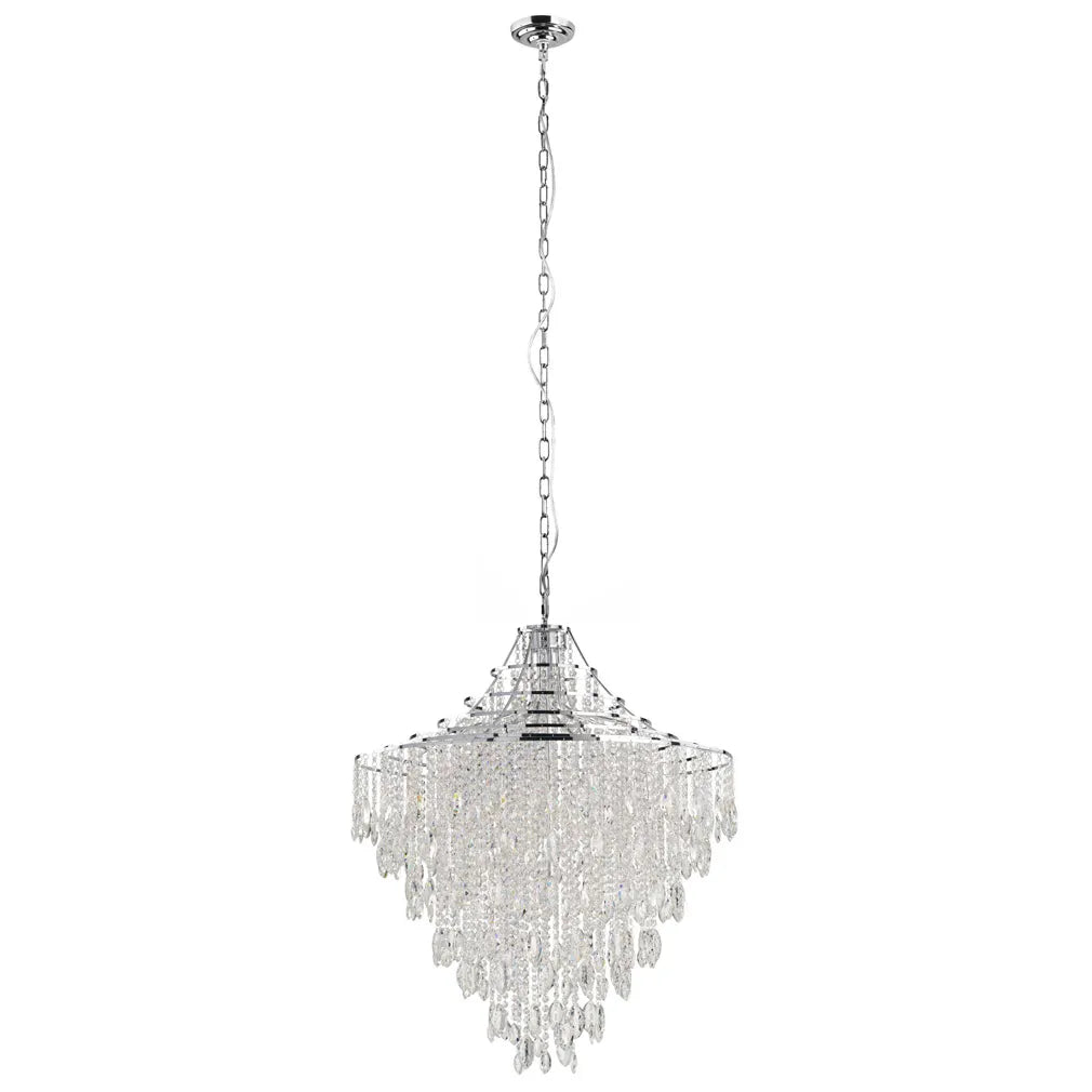 Beires Chrome & Crystal Chandeliers