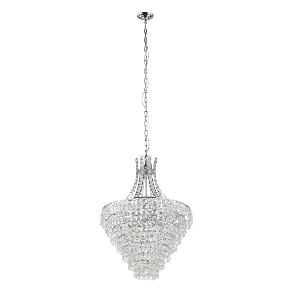 Beires Chrome & Crystal Chandeliers