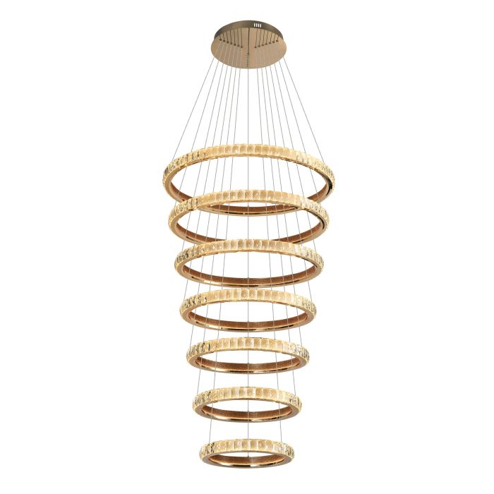 Kathleen Pendant Light - 7 Ring