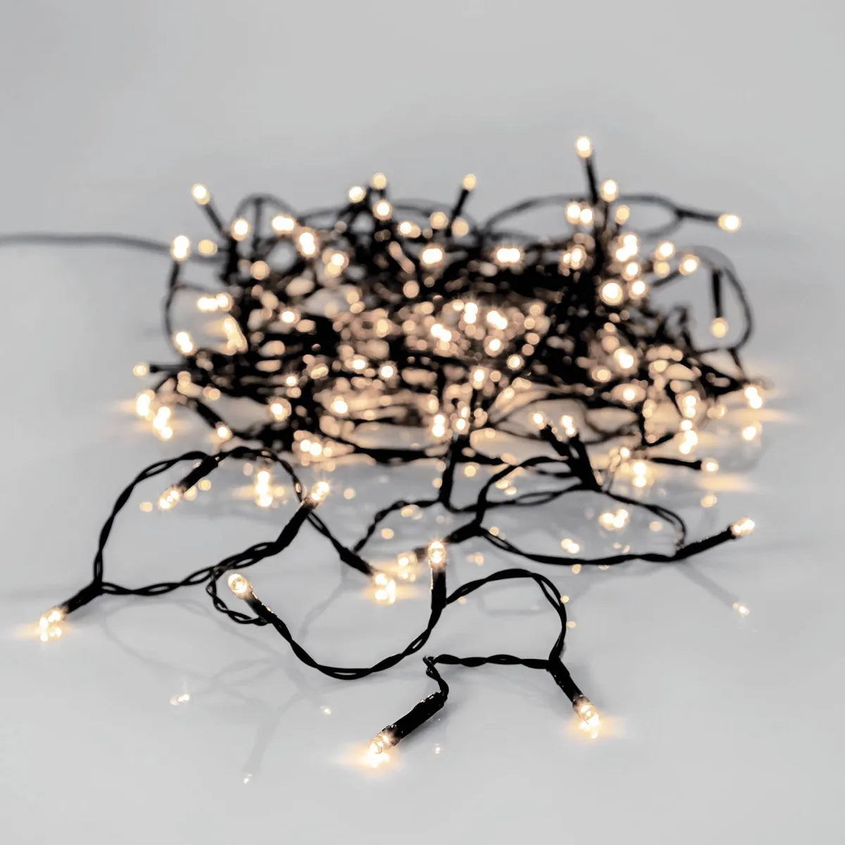 Fairy Lights 12.6m - 180 Crisp White - 7cm space