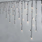 Icicle Lights 12m x 55cm - 480 Crisp White