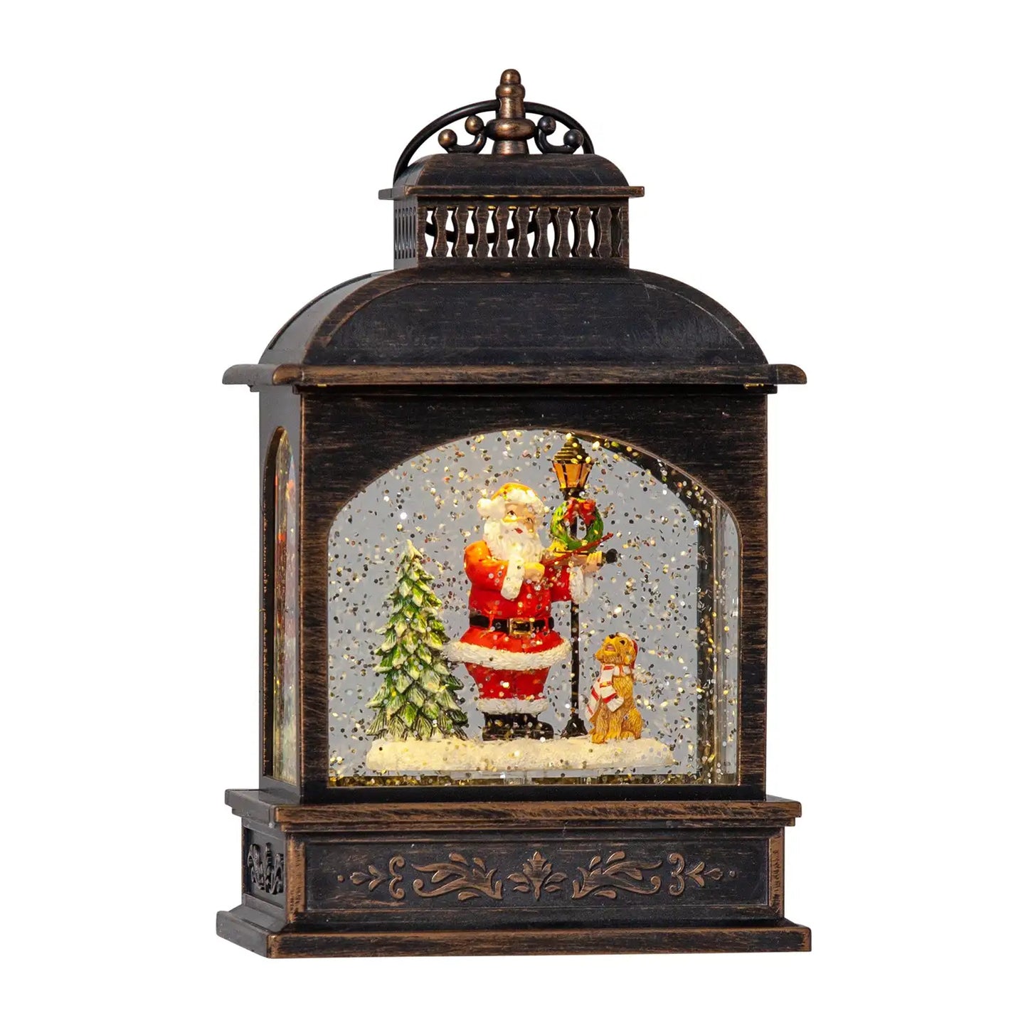 Xmas Winter Santa Lantern