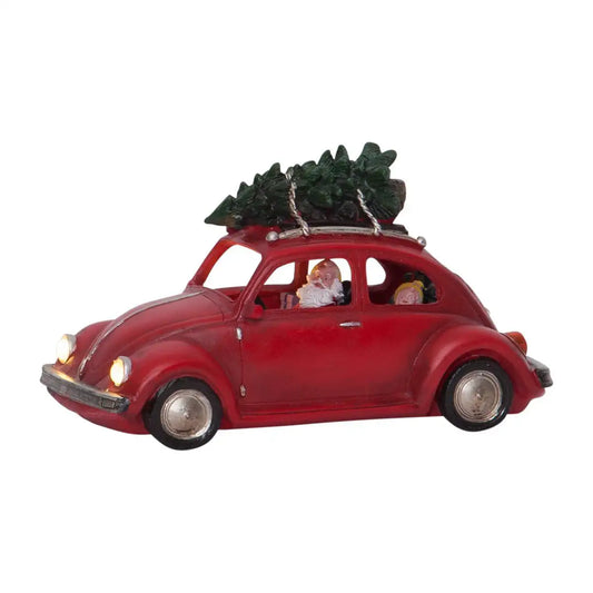 Xmas Merryville Beetle Red Car