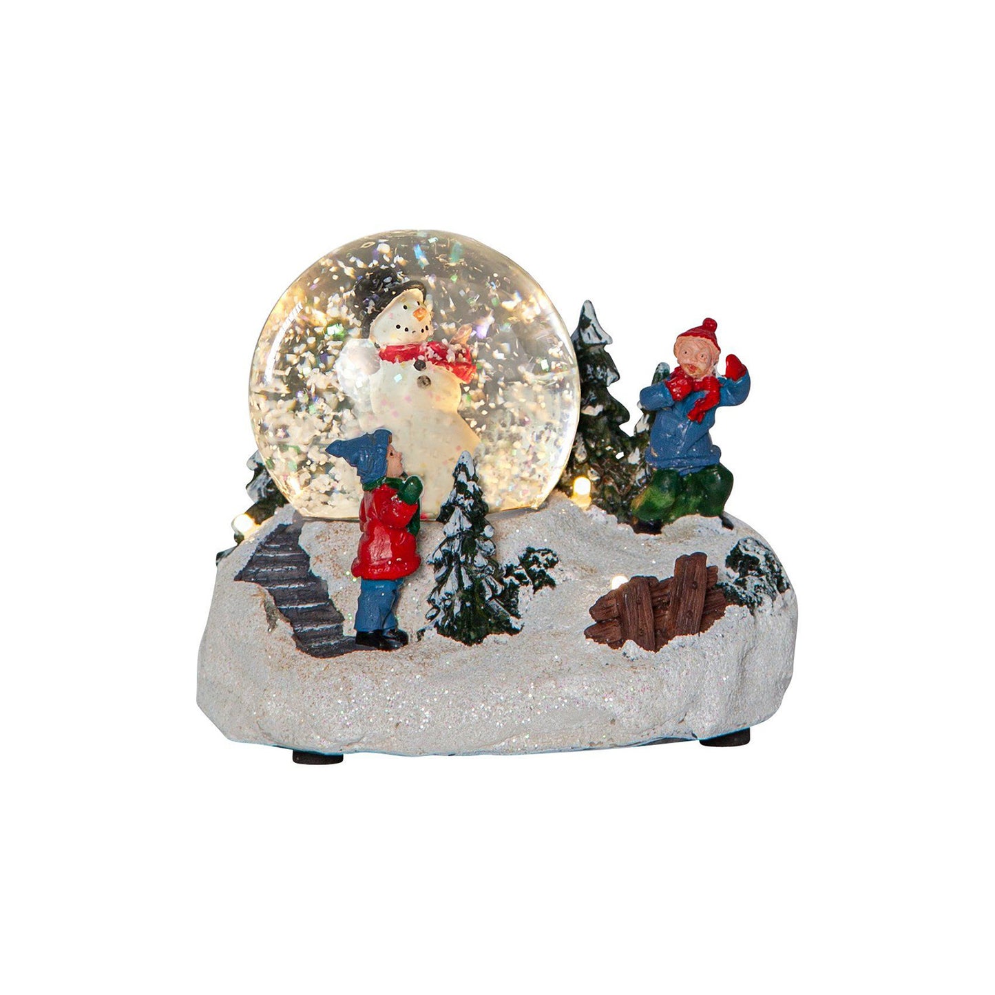 Winterville Snowman Globe