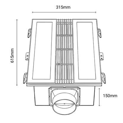 Extract Prime EC 4in1 Bathroom Exhaust