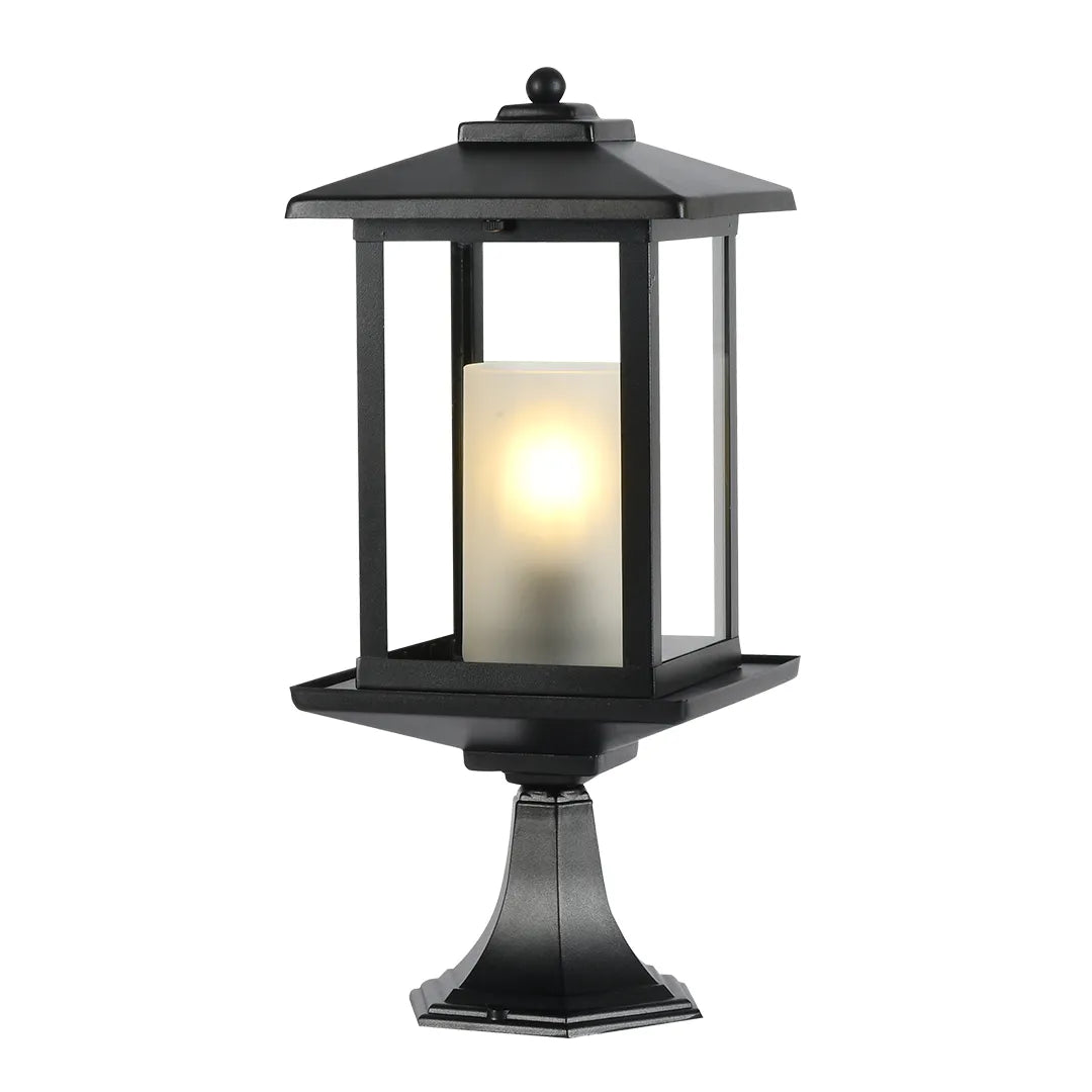 Barnet Exterior Pillar Mount Light