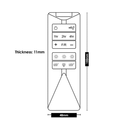 Kiwi 32 Ceiling Fan with Light