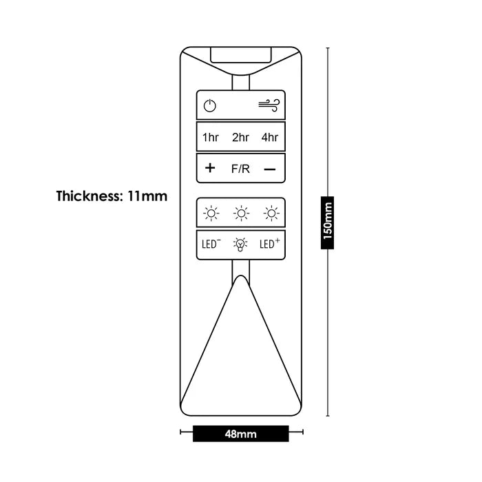 Kiwi 32 Ceiling Fan with Light