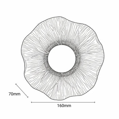 Lotus 3w LED Wall Light