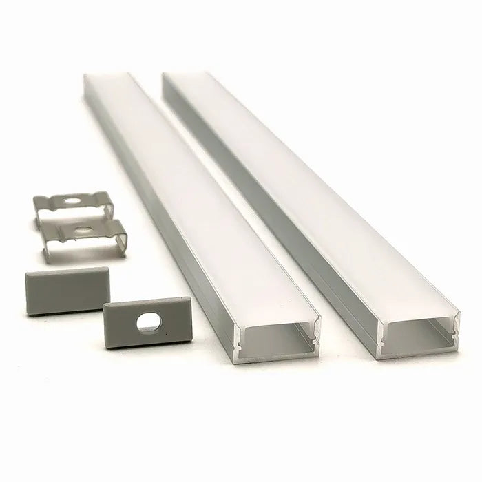 Square Aluminium Profile with Diffuser