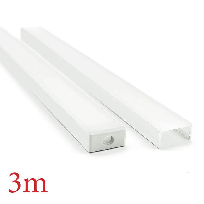 Square Aluminium Profile with Diffuser