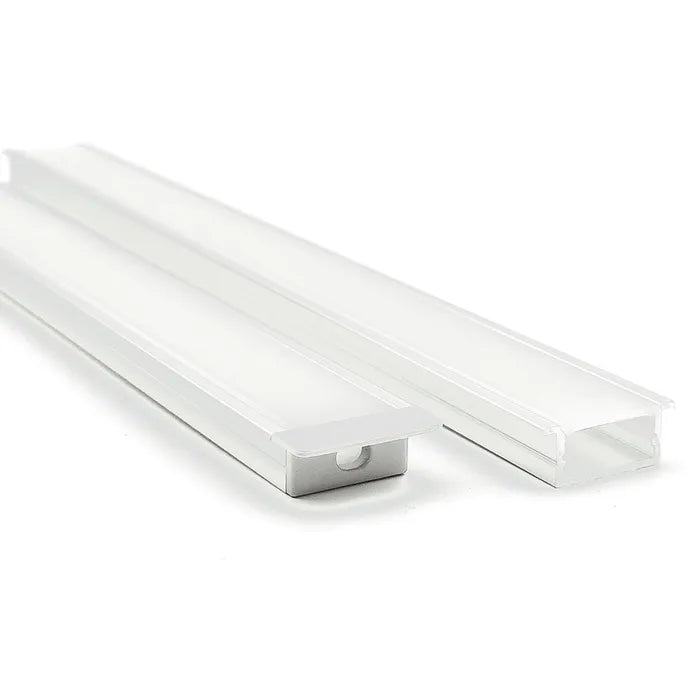 Square Winged Aluminium Profile with Diffuser