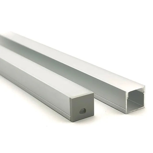 Deep Square Aluminium Profile with Diffuser