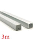 Deep Square Aluminium Profile with Diffuser