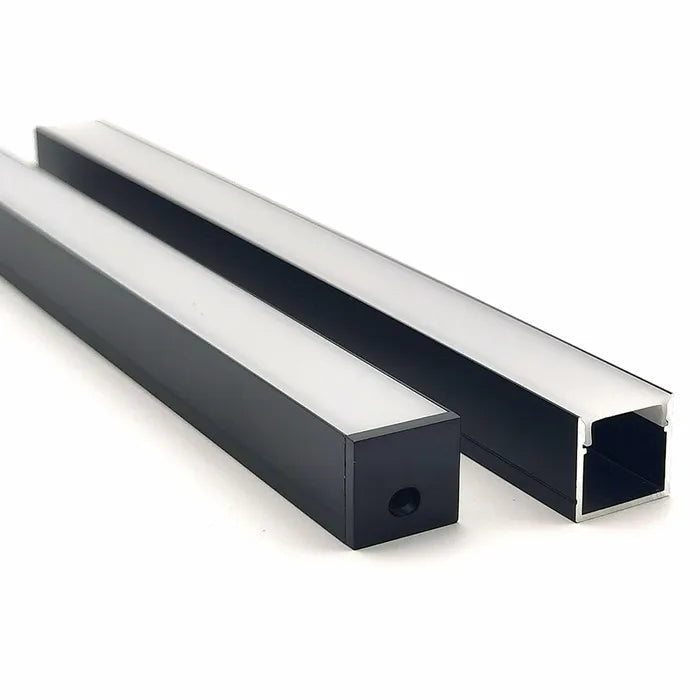 Deep Square Aluminium Profile with Diffuser