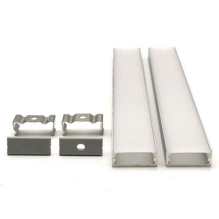 Wide Square Aluminium Profile with Diffuser