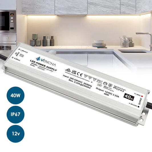 40w LED Driver with Flex and Plug