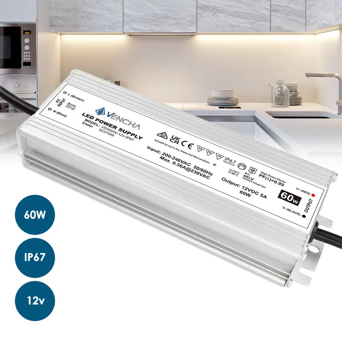 60w LED Driver with Flex and Plug