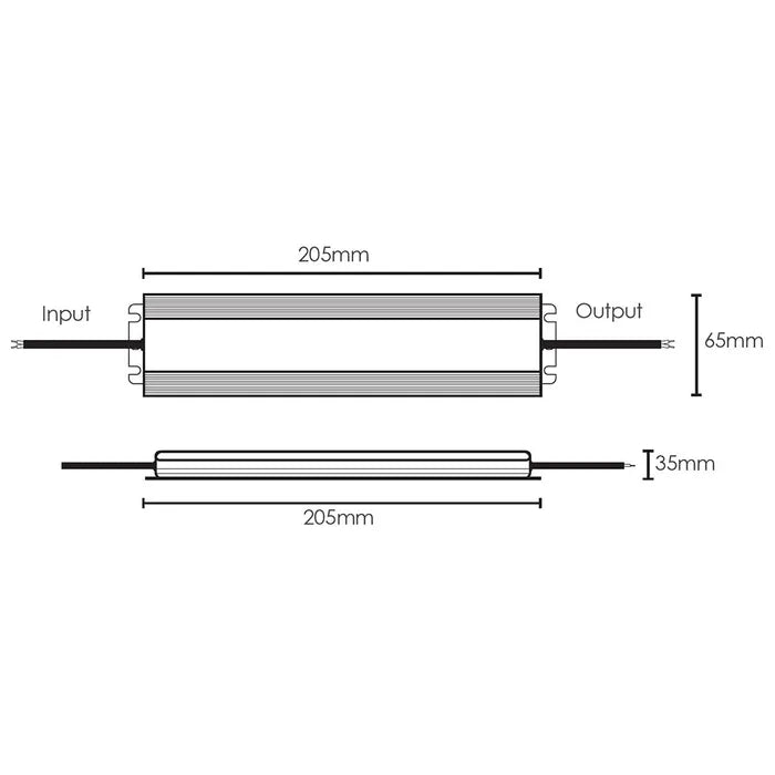 100w LED Driver with Flex and Plug