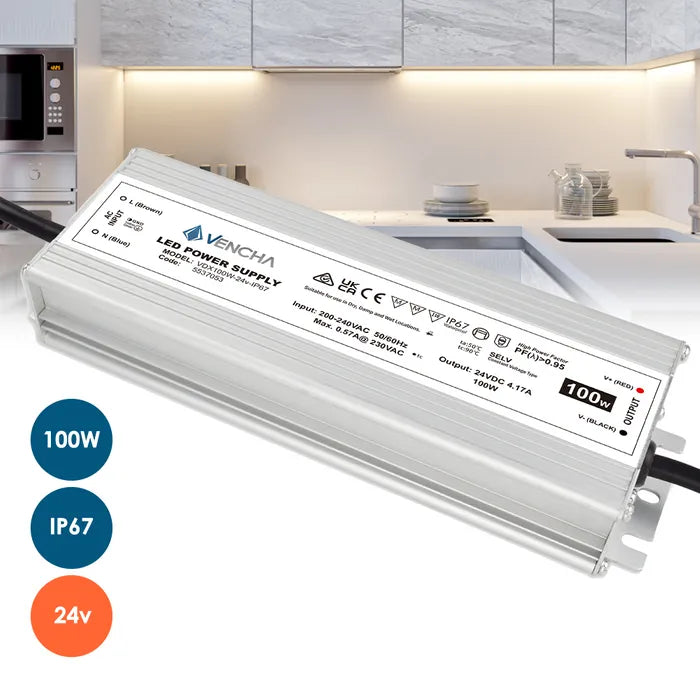 100w LED Driver with Flex and Plug