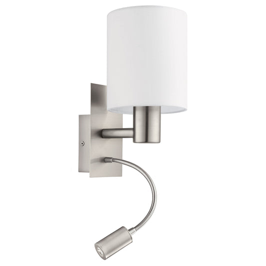 Pasteri Wall Light with Adjustable Spot Light