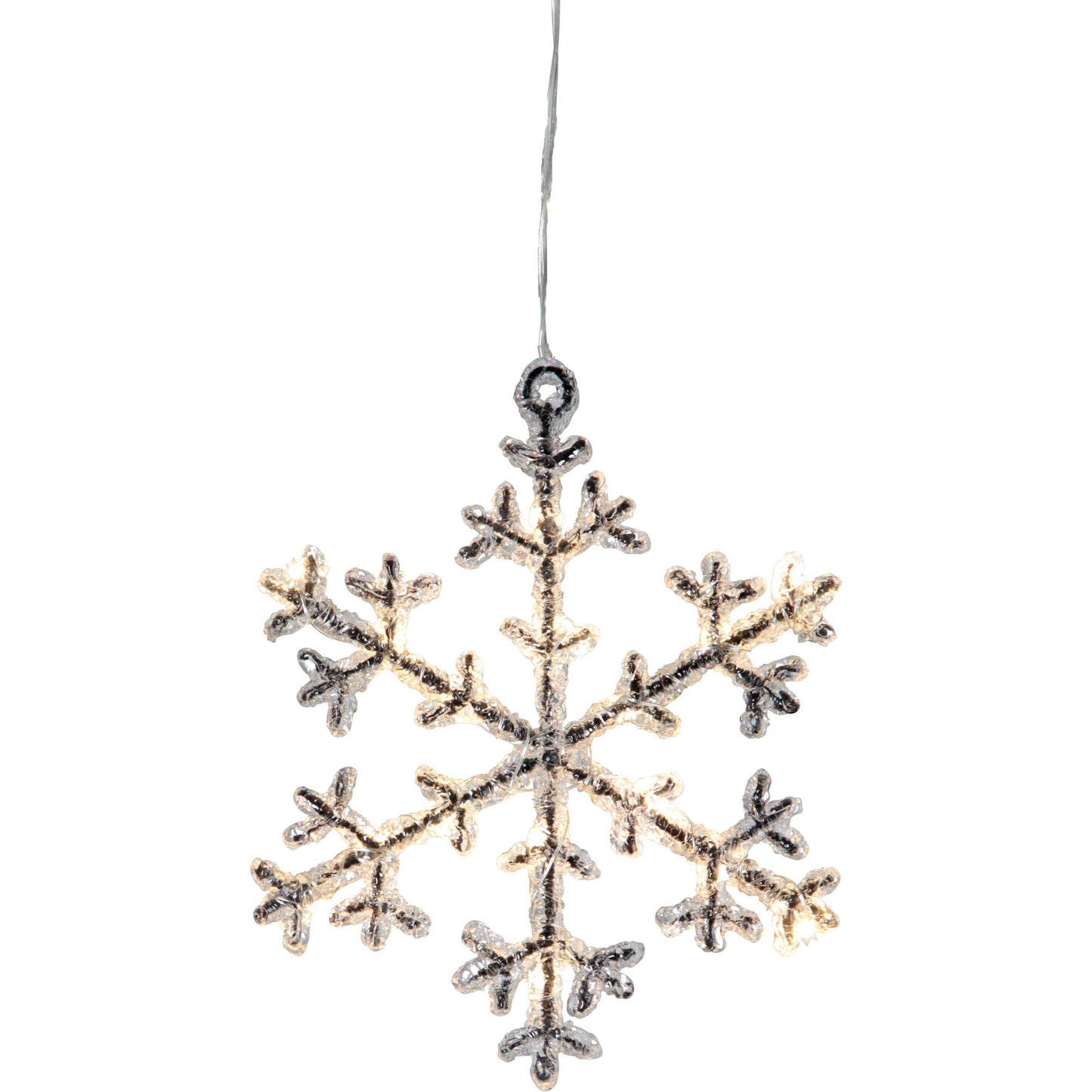 Icy Hanging Star Decoration