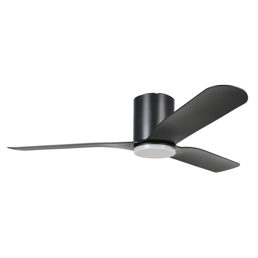 Iluka 52 Dc Hugger Ceiling Fan With Led Light